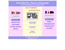 Tablet Screenshot of pavelmagic.com